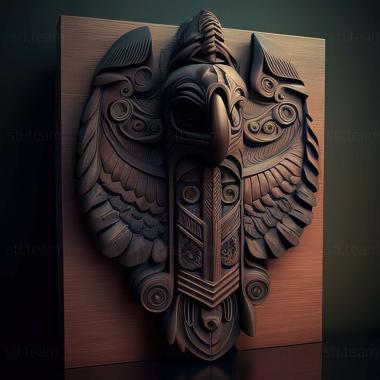 3D model totem (STL)